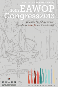 Konferenz-Cover der EAWOP-Konferenz, 2013