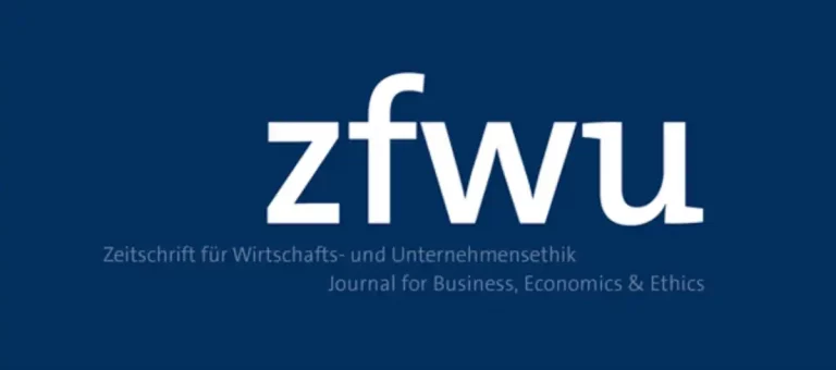 Zeitschriften-Cover der ZFWU (Zeitschrift für Wirtschafts- und Unternehmensethik)