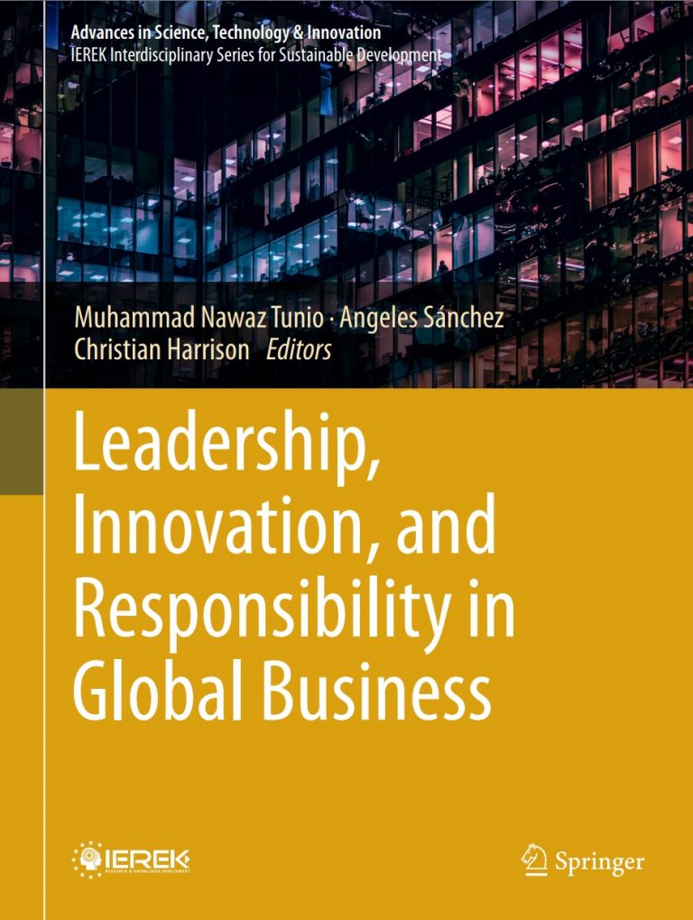 Buchcover „Leadership, Innovation, and Responsibility in Global Business“, Springer