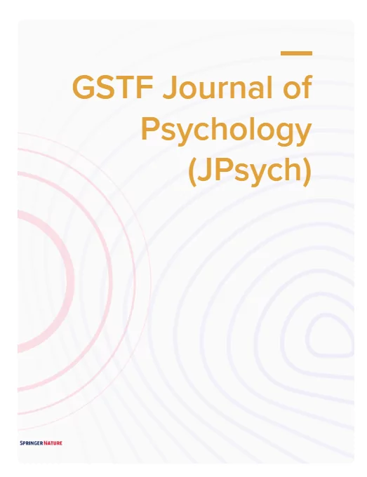 Zeitschriften-Cover des GSTF Journal of Psychology